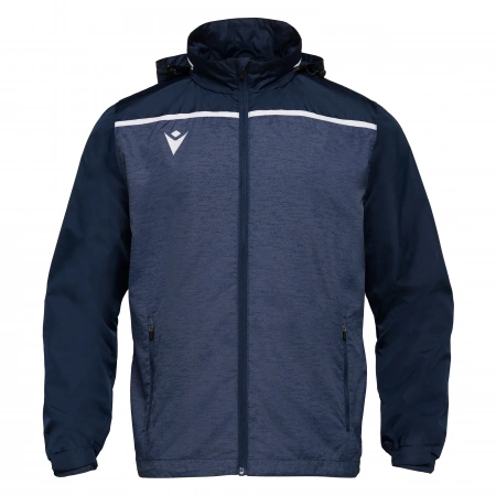 Куртка спортивная MACRON TULLY MESH LINED WINDBREAKER NAVY/WHITE