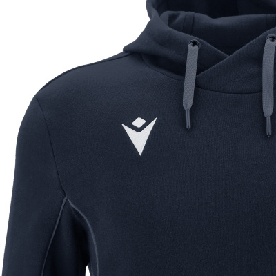 Худи MACRON THEATER ECO SUSTAINABLE COTTON HOODED SWEATSHIRT NAVY/LIGHT NAVY