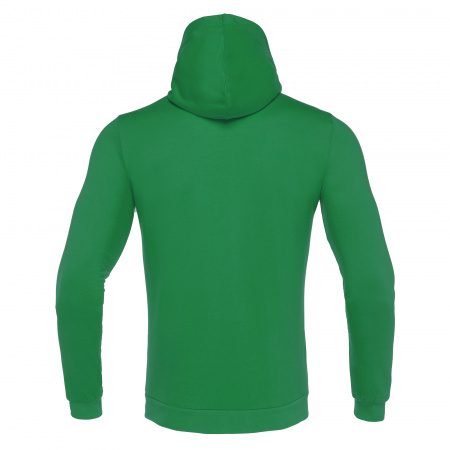 Олимпийка спортивная MACRON CELLO FULL ZIP HOODED SWEATSHIRT GREEN