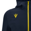 Олимпийка спортивная MACRON TIAMAT FULL LENGTH ZIP TOP NAVY/YELLOW