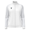 Олимпийка парадная женская MACRON RAMA FULL LENGTH ZIP TOP WHITE/LIGHT GREY