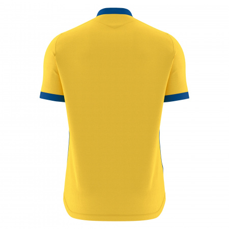 Футболка спортивная MACRON WYVERN ECO SHIRT YELLOW/ROYAL BLUE