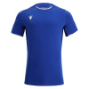 Футболка спортивная MACRON RHODIUM ECO SHIRT ROYAL BLUE/DARK ROYAL BLUE/WHITE