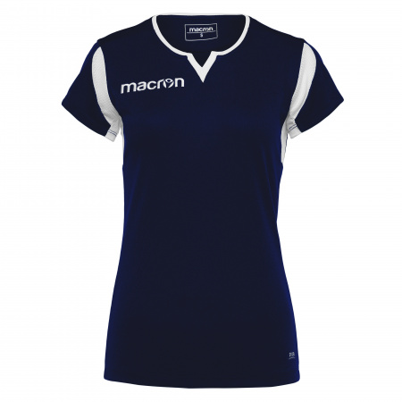 Футболка спортивная MACRON FLUORINE SHIRT NAVY/WHITE
