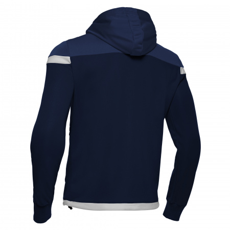 Олимпийка парадная MACRON EADESY HOODY NAVY/WHITE