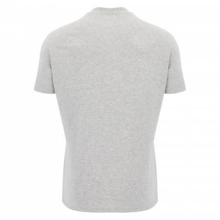 Футболка MACRON ANDROS ICON COTTON STRETCH T-SHIRT GREY MELANGE