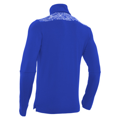 Толстовка тренировочная MACRON KOLYMA TURTLENECK TOP ROYAL BLUE/WHITE