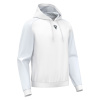Худи спортивное MACRON HORN HOODY POLY WHITE/LIGHT GREY