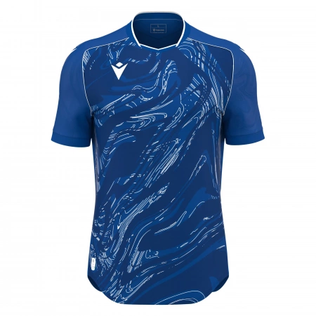 Футболка спортивная MACRON ARCANE ECO SHIRT ROYAL BLUE/WHITE