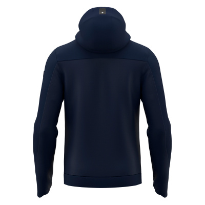 Толстовка MACRON AWER FULL LENGHT ZIP HOODED TOP NAVY/LIGHT NAVY