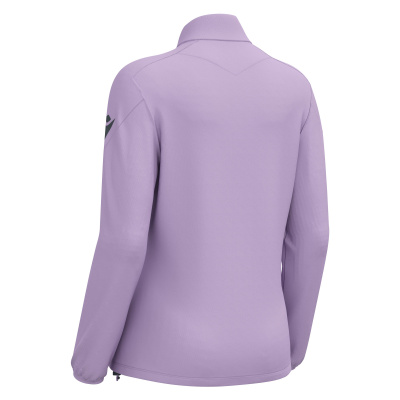 Толстовка тренировочная женская MACRON ANORA TRAINING 1/4 ZIP TOP LILAC/ANTHRACITE