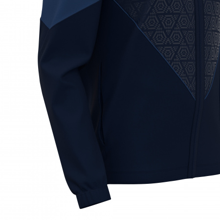 Олимпийка спортивная MACRON POSEIDON FULL LENGTH ZIP TOP NAVY/LIGHT NAVY