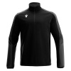Толстовка тренировочная MACRON ARNO TRAINING 1/4 ZIP TOP BLACK/DARK GREY