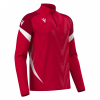 Толстовка тренировочная STARFALL TRAINING 1/4 ZIP TOP RED/WHITE