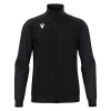 Олимпийка парадная MACRON ANUBIS FULL LENGTH ZIP TOP BLACK/DARK GREY