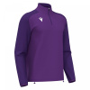 Толстовка тренировочная MACRON ISEN 1/4 ZIP TOP PURPLE/ DARK PURPLE