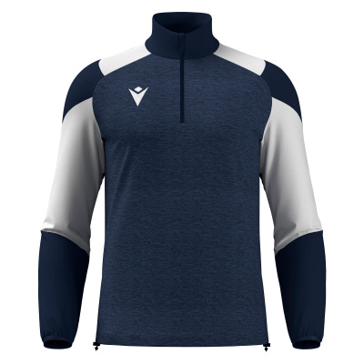 Толстовка тренировочная MACRON CUZCO TRAINING 1/4 ZIP TOP NAVY/WHITE