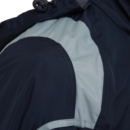 Куртка тренировочная MACRON CORAL 1/4 ZIP FLEECE INTERNAL SHOWERJACKET NAVY/GREY