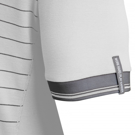 Поло парадное MACRON JUNGLE POLO WHITE/ANTHRACITE