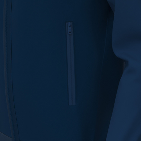 Олимпийка парадная MACRON CHRONOS FULL ZIP TOP NAVY/LIGHT NAVY