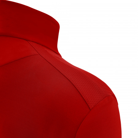 Толстовка тренировочная MACRON FRASER TRAINING 1/4 ZIP TOP RED/WHITE