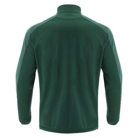 Толстовка тренировочная MACRON ARNO TRAINING 1/4 ZIP TOP BOTTLE GREEN/LIGHT BOTTLE GREEN