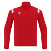 Олимпийка спортивная MACRON FUJIN FULL LENGTH ZIP TOP RED/WHITE