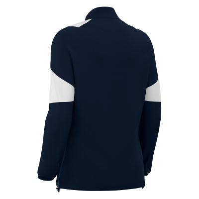 Толстовка тренировочная женская MACRON CHANTICO TRAINING 1/4 ZIP TOP NAVY/WHITE