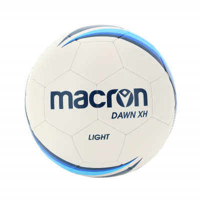 Мяч футбольный тренировочный MACRON DAWN XH N.5 BALL LIGHT 360GR. WHITE/NEON BABY BLUE