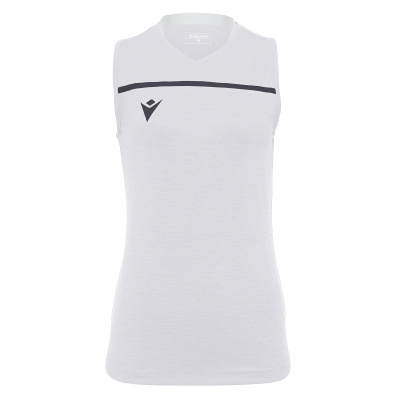 Майка спортивная MACRON THALLIUM SLEEVELESS SHIRT WHITE/ANTHRACITE
