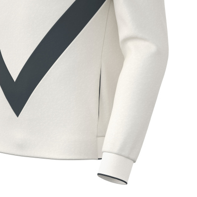 Худи спортивное MACRON FENDERS HOODED SWEATSHIRT OFFWHITE/ANTHRACITE