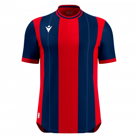 Футболка спортивная MACRON PROPUS ECO SHIRT NAVY/RED