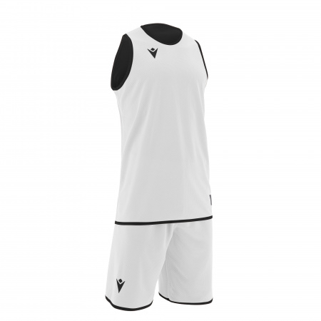 Комплект баскетбольный MACRON X500 SET REVERSIBLE BLACK/WHITE
