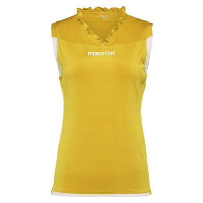 Майка спортивная MACRON XENON SLEEVELESS SHIRT YELLOW/WHITE