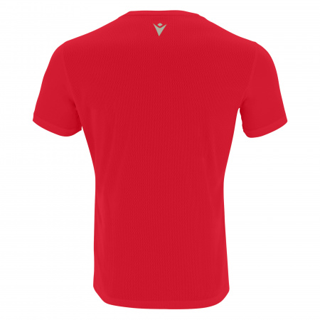 Футболка спортиная MACRON IVAN SHIRT RED/BLACK
