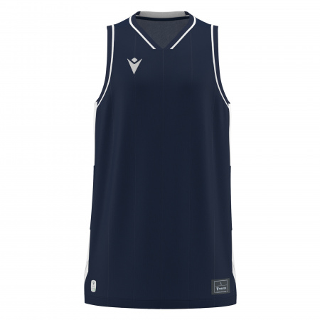 Майка спортивная MACRON CARBON ECO SHIRT NAVY/WHITE