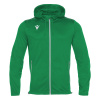 Олимпийка парадная MACRON FREYR FULL ZIP TOP GREEN