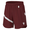 Шорты спортивные MACRON SHEN ECO SHORTS CARDINAL/WHITE