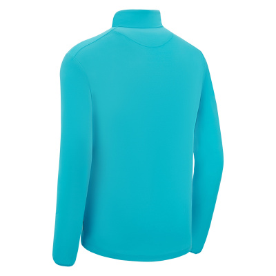 Толстовка тренировочная MACRON FRASER TRAINING 1/4 ZIP TOP ANTHRACITE/NEON SKY