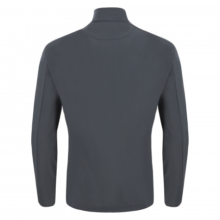 Олимпийка спортивная MACRON RAIJIN FULL LENGTH ZIP TOP ANTHRACITE/NEON SKY