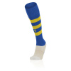 Гетры футбольные MACRON HOOPS ROYAL BLUE/YELLOW