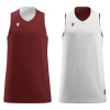 Майка спортивная MACRON IDAHO JERSEY REVERSIBLE CARDINAL/WHITE