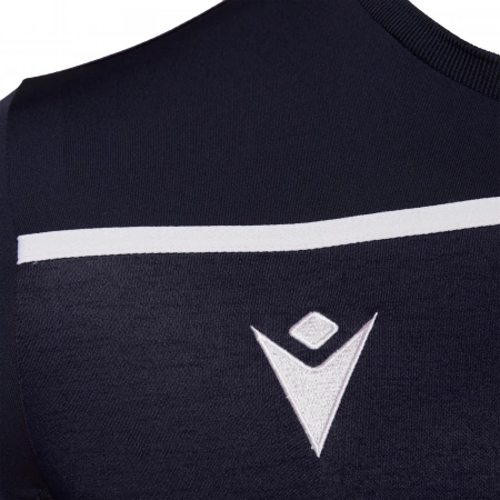 Футболка спортивная MACRON DENEB SHIRT NAVY/WHITE