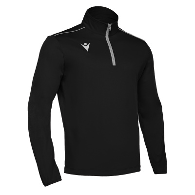 Толстовка тренировочная MACRON HAVEL 1/4 ZIP TOP BLACK