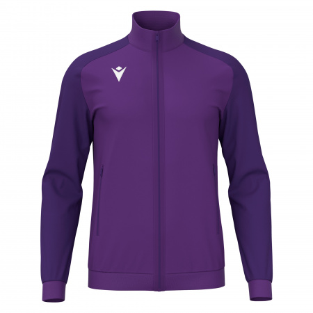 Олимпийка парадная MACRON ANUBIS FULL LENGTH ZIP TOP PURPLE/ DARK PURPLE