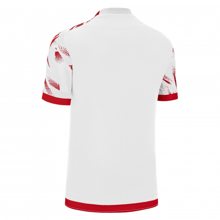 Футболка спортивная MACRON THEMIS ECO SHIRT WHITE/RED