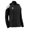 Олимпийка парадная женская MACRON VALKYRIA FULL ZIP TOP BLACK/WHITE