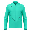Олимпийка спортивная MACRON MORPHEUS MICROFIBER FULL LENGTH ZIP TOP TURQUOISE/NAVY