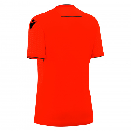 Футболка судейская проф. женская MACRON KATERYN ECO SHIRT NEON RED
