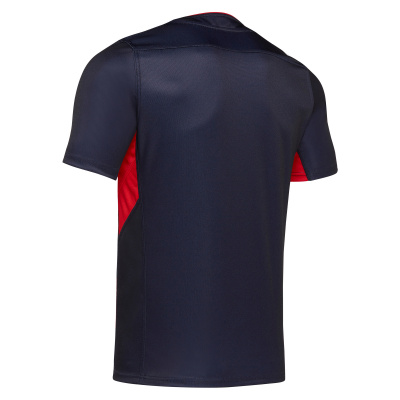 Регбийка игровая MACRON IDMON SHIRT NAVY/RED